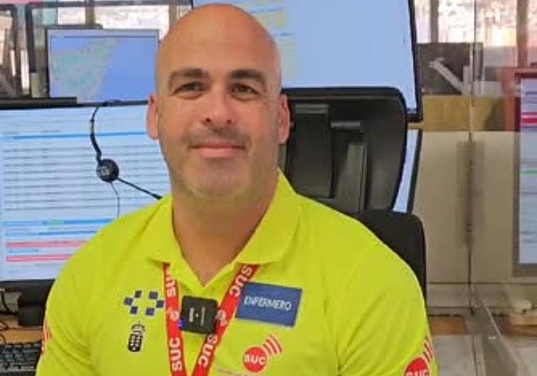 Alexis Hernández enfermero coordinador del SUC.