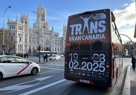 La guagua de The North Face Transgrancanaria llega a Madrid
