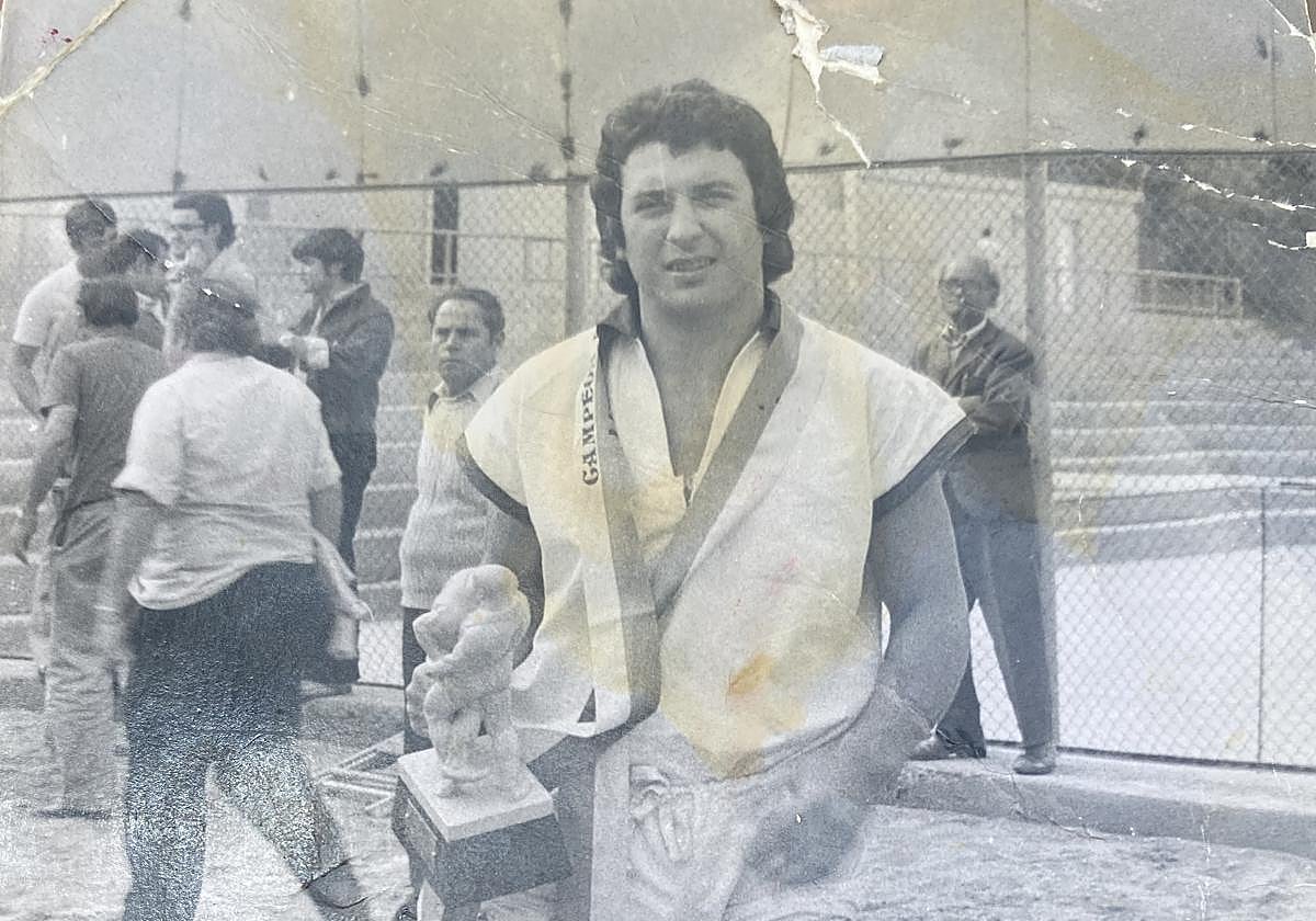 Paco «El Peluquero», en los años 1970.