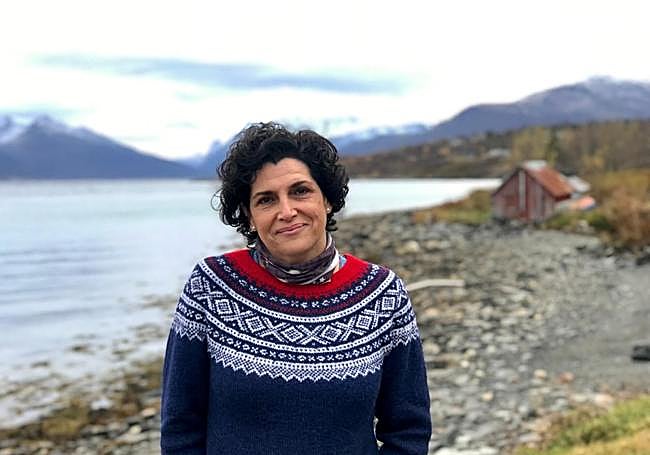 La matrona María José Entrala se afincó en Oslo en 2013. No piensa volver.