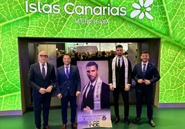 Adolfo González, Jose David Cabrera Martín, Fran Zafra y Cres Del Olmo.