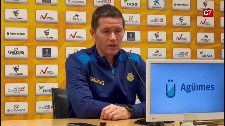 Jaka Lakovic analiza el partido ante el La Laguna Tenerife