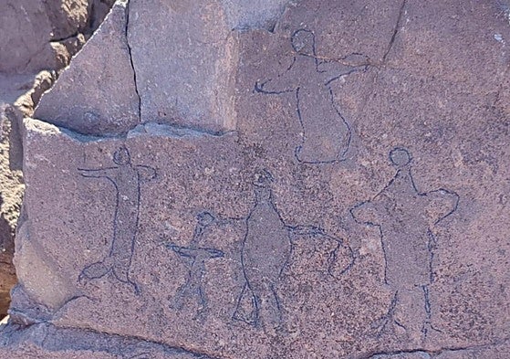 El autor de la agresión remarcó los grabados.