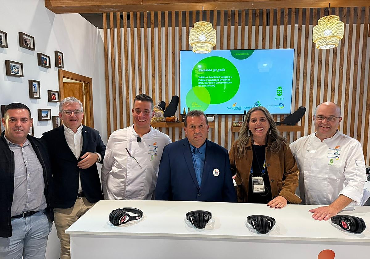 Los consejeros Marlene Figueroa y Matías Peña, en Madrid Fusión 2025.