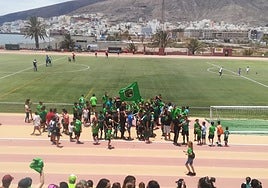 Final de una competición deportiva de Gran Tarajal.