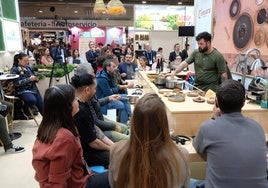 La propuesta insular en la segunda jornada de la principal feria gastronómica de España destaca los quesos, vinos y las propuestas de autor.