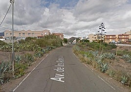 La avenida de Los Almendros.