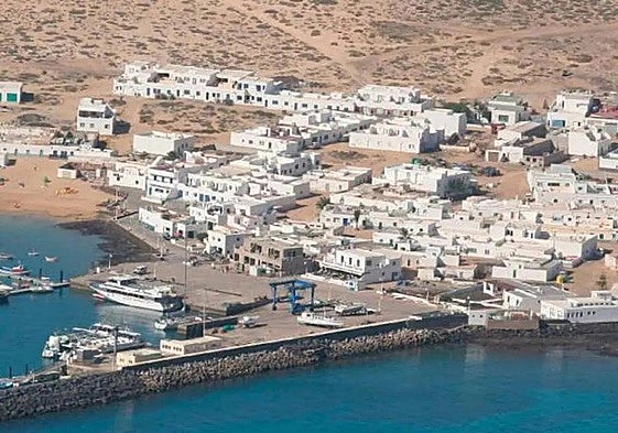 Vista de La Graciosa.