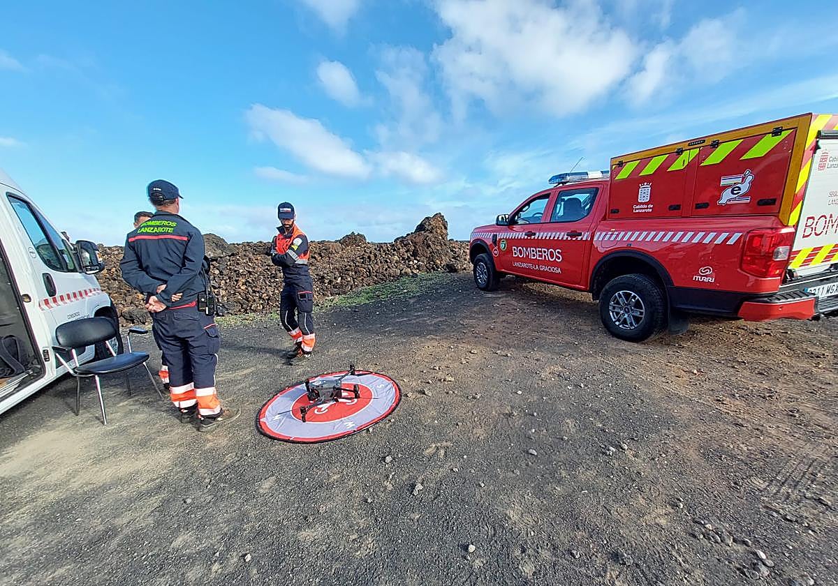 Dispositivo de rastreo, a inicios de semana.