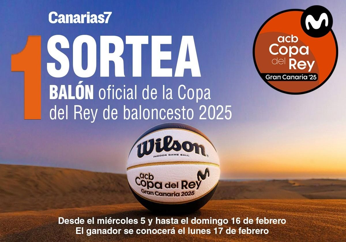 Imagen del balón que sortea CANARIAS7.