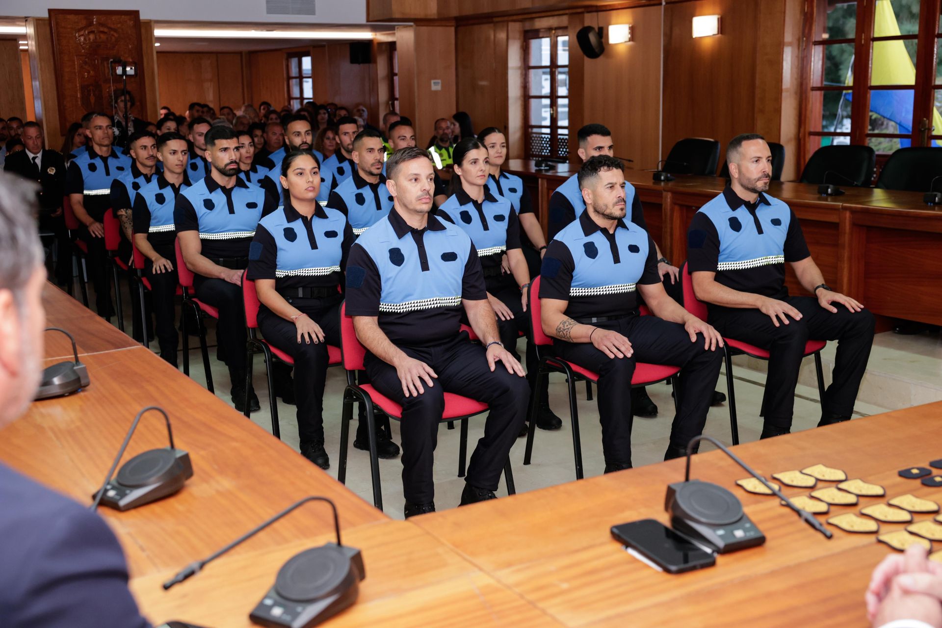 La incorporación de 18 agentes a la Policía Local de San Bartolomé de Tirajana, en imágenes