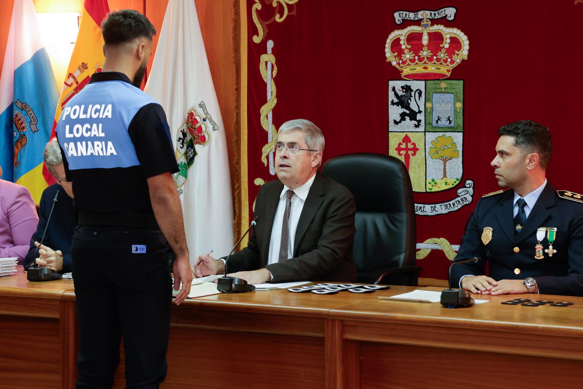 La incorporación de 18 agentes a la Policía Local de San Bartolomé de Tirajana, en imágenes