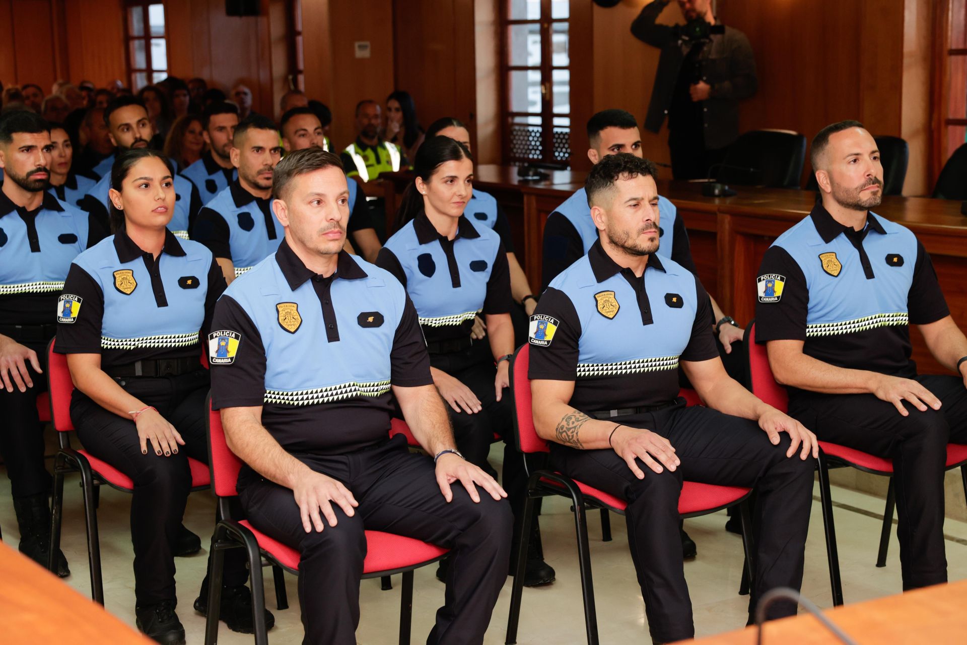 La incorporación de 18 agentes a la Policía Local de San Bartolomé de Tirajana, en imágenes