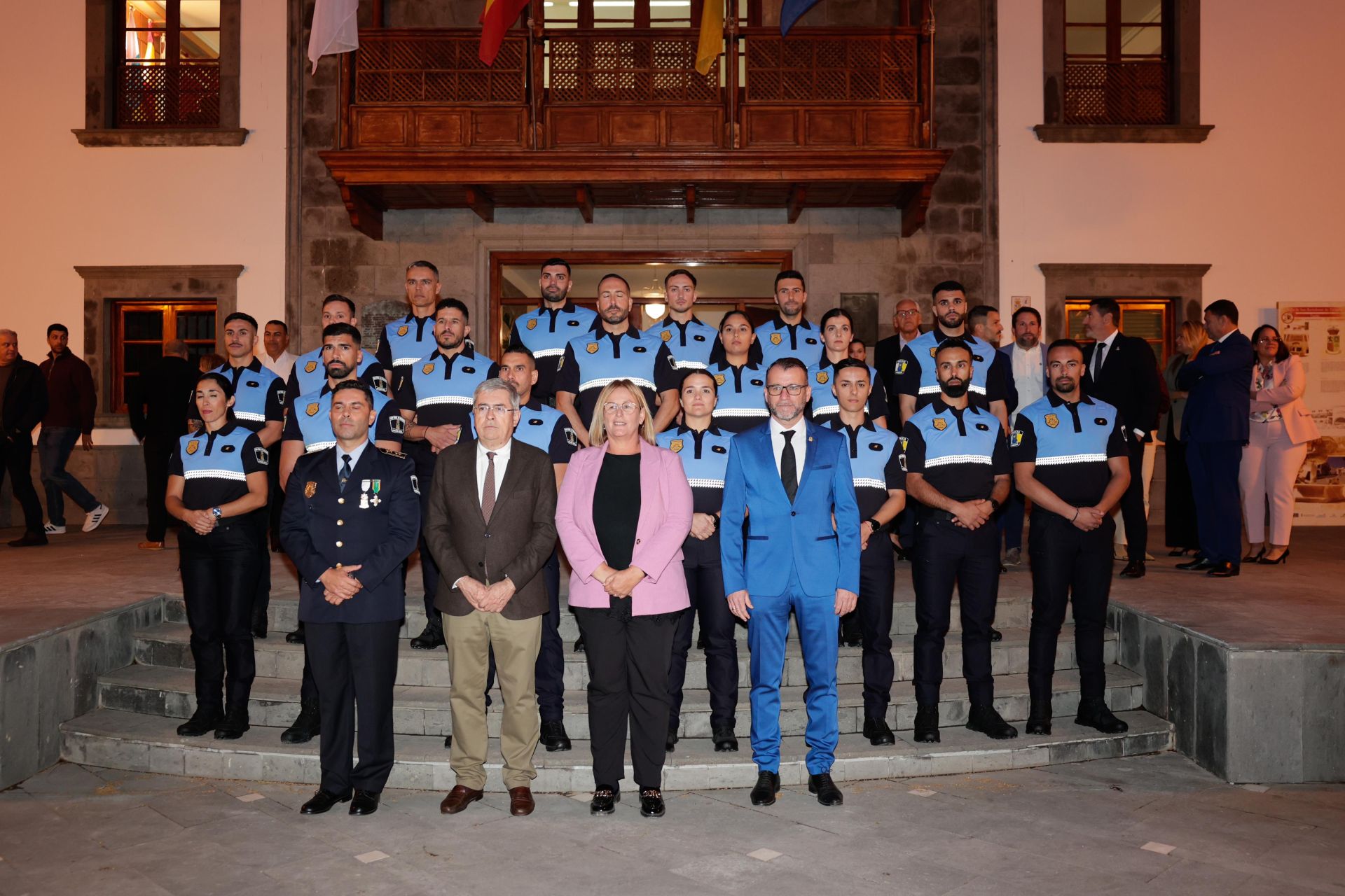 La incorporación de 18 agentes a la Policía Local de San Bartolomé de Tirajana, en imágenes