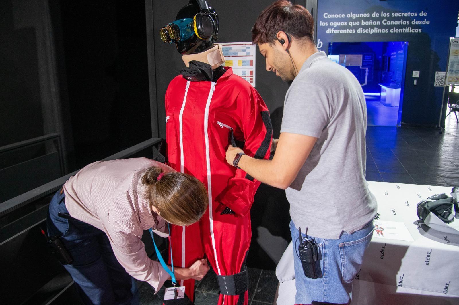 El Museo Elder pone a prueba el traje de simulación senior