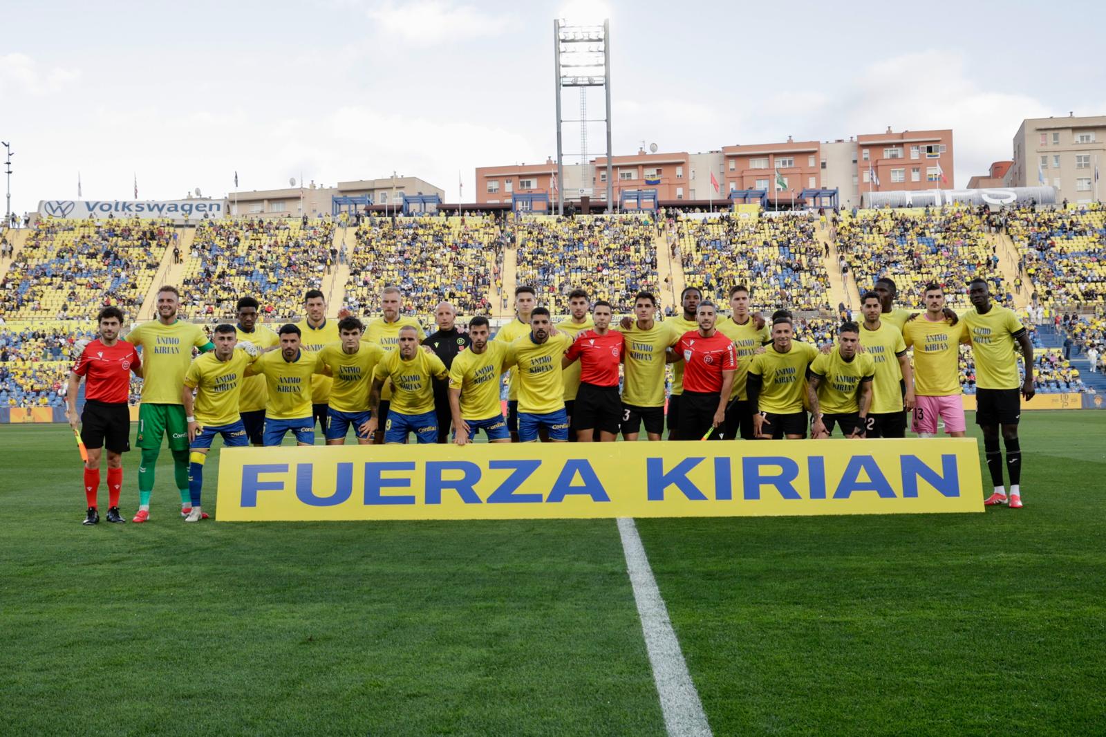 El duelo ante el Villarreal y el tributo a Kirian, en imágenes