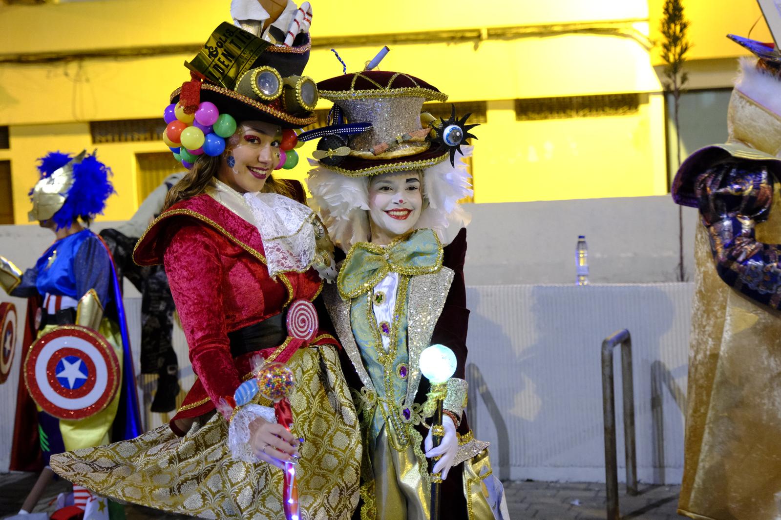 El pasacalles del carnaval de Las Palmas de Gran Canaria, en imágenes