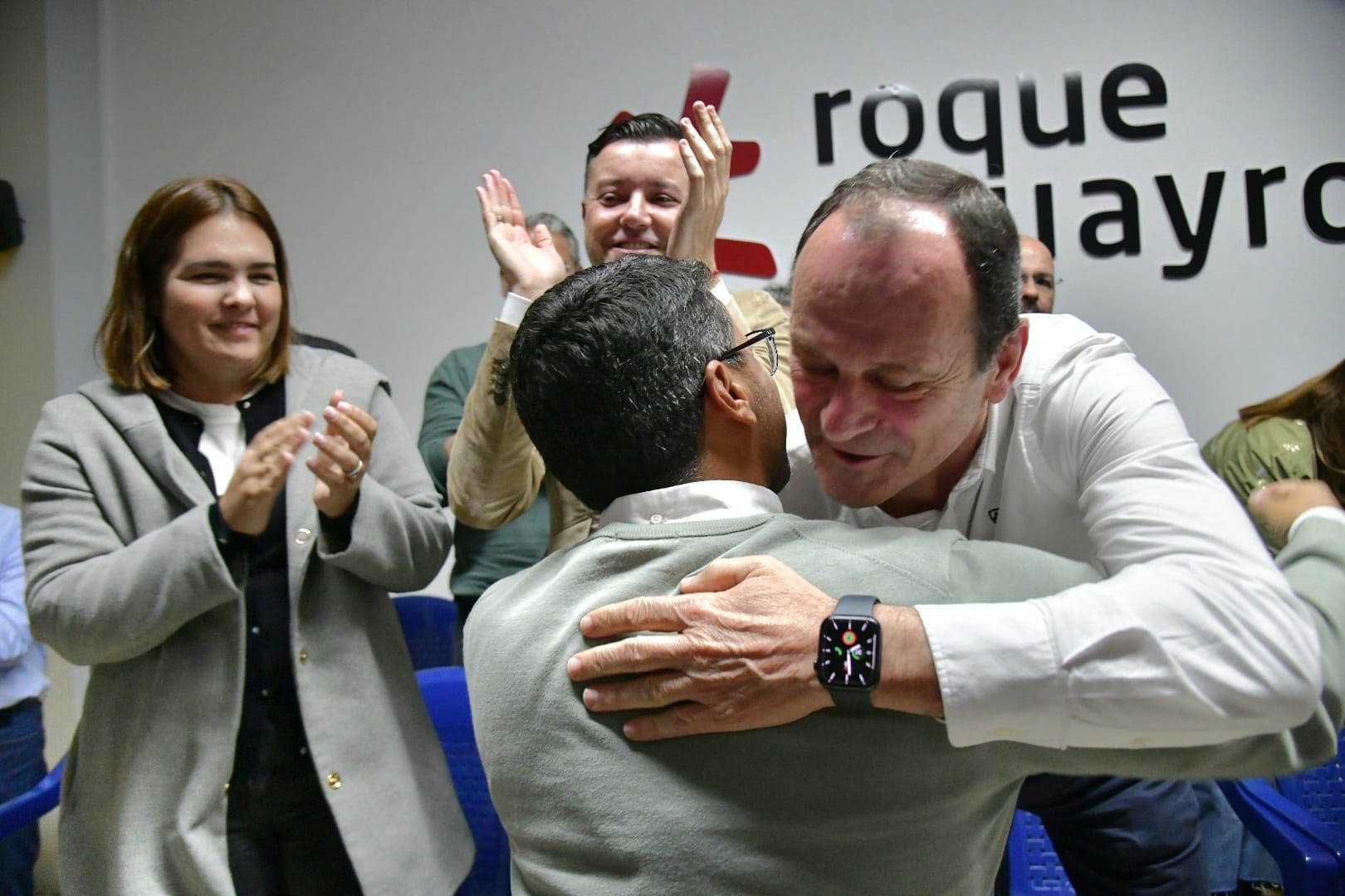 La asamblea de Roque Aguayro, en imágenes