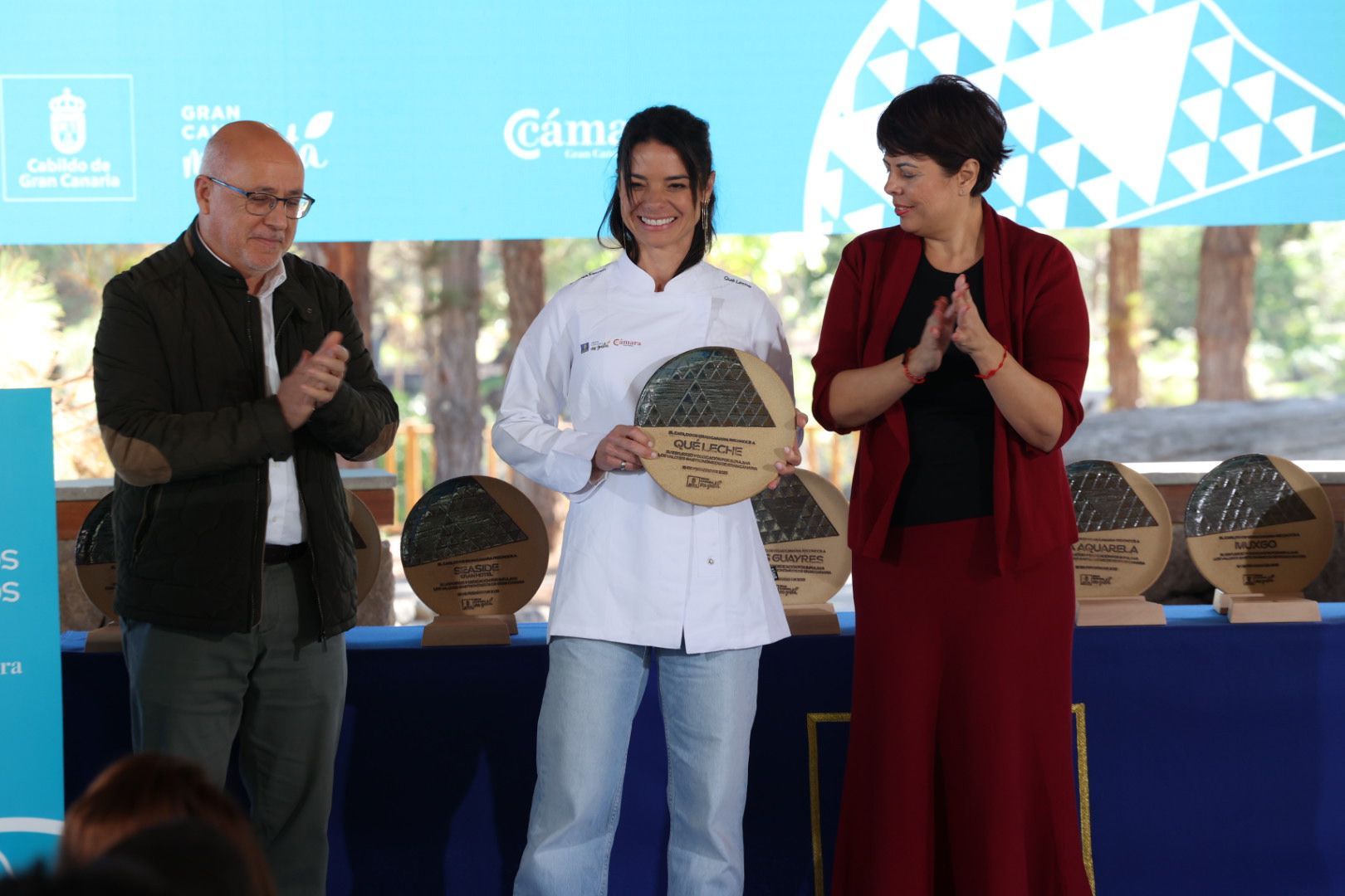 Imágenes del acto homenaje a los 23 chefs con estrella Michelin y sol Repsol