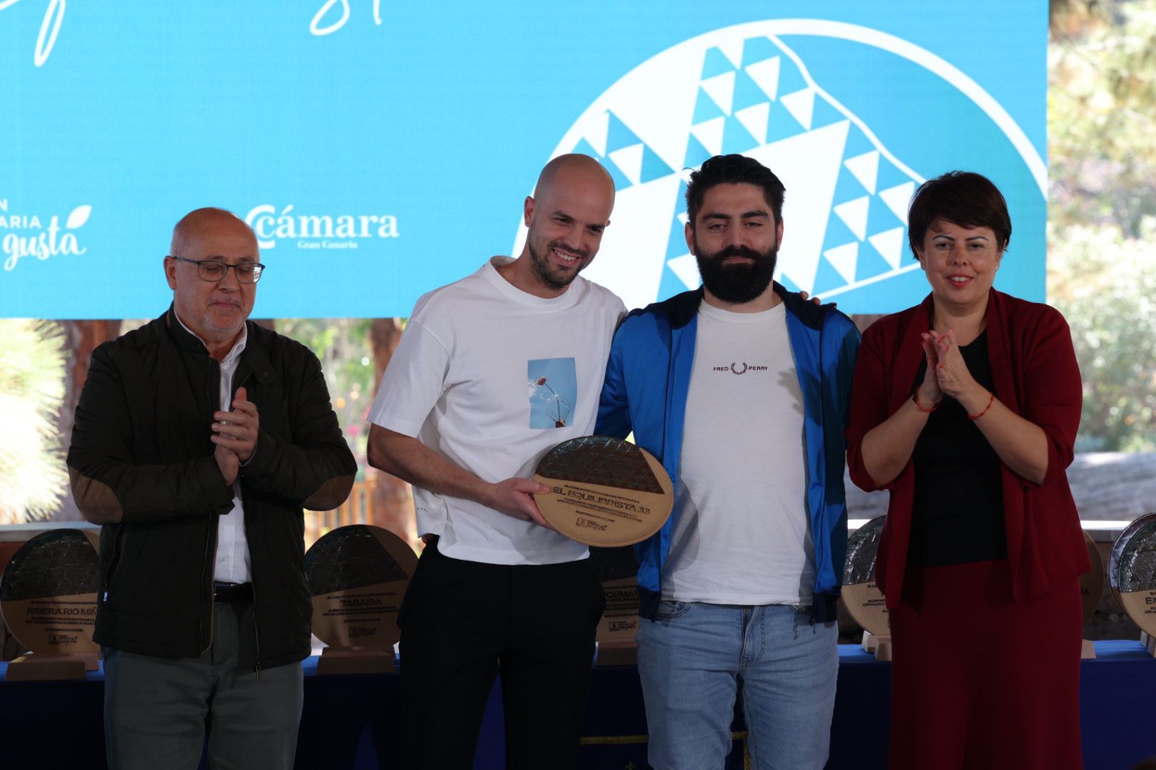 Imágenes del acto homenaje a los 23 chefs con estrella Michelin y sol Repsol