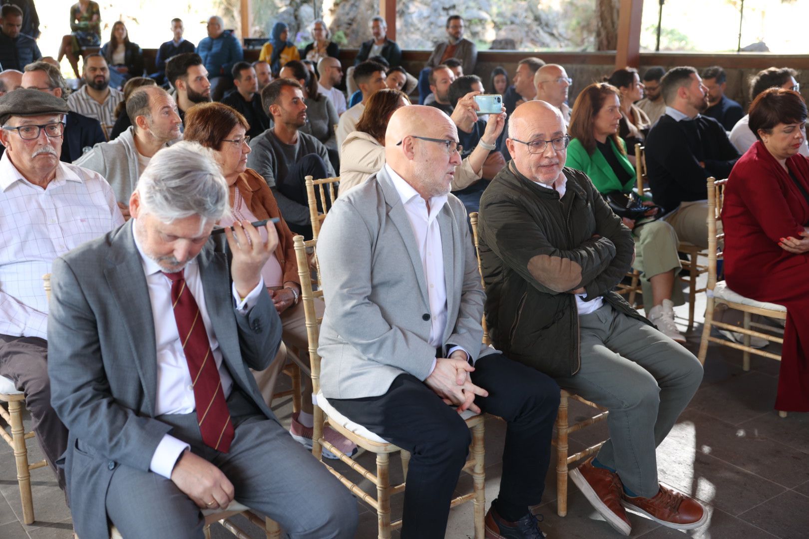 Imágenes del acto homenaje a los 23 chefs con estrella Michelin y sol Repsol