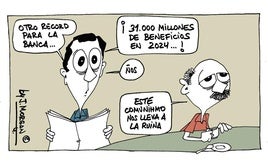 La viñeta de Morgan de este miércoles 12 de febrero