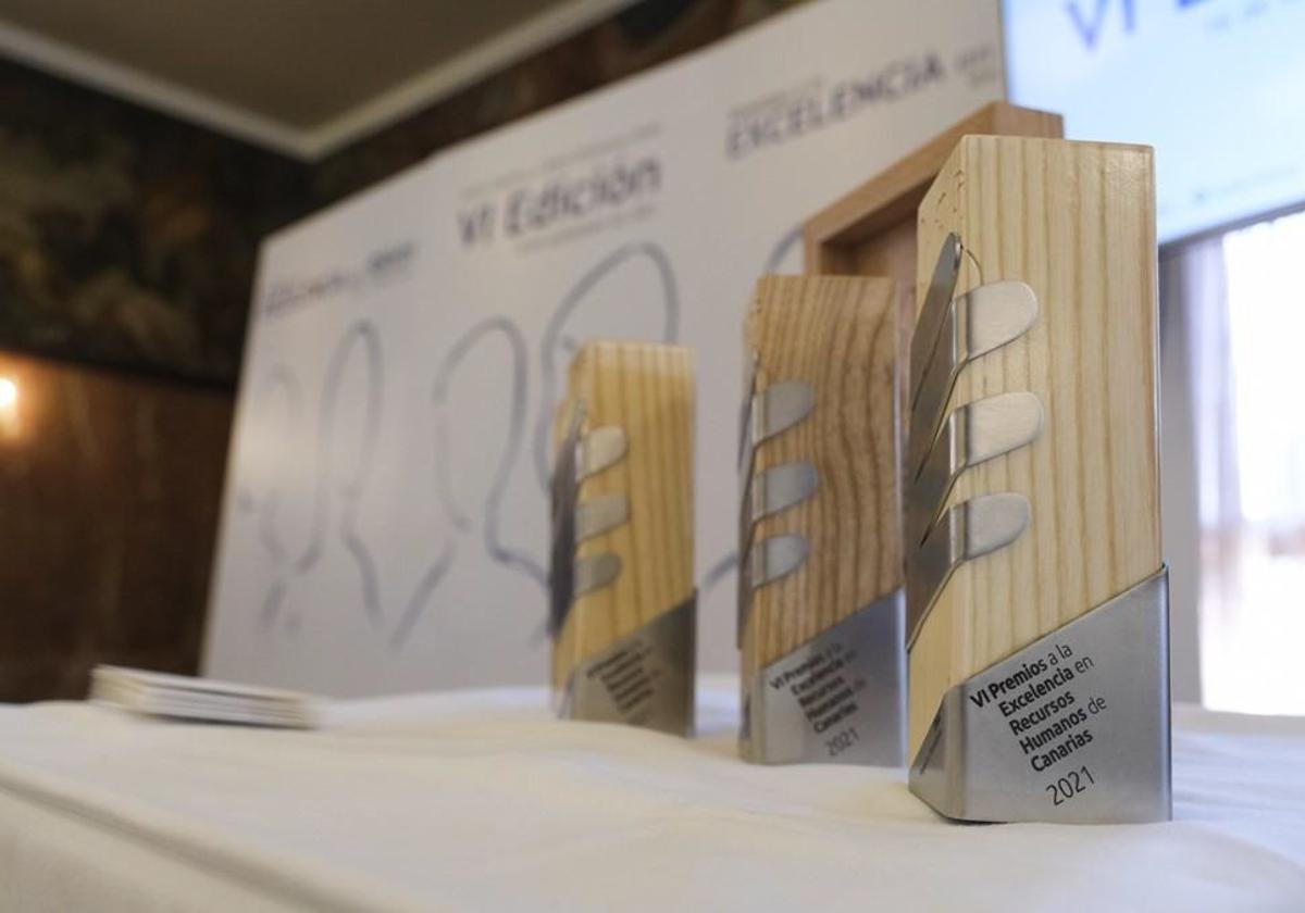 Imagen de archivo de los premios a la Excelencia en Recursos Humanos de Canarias.