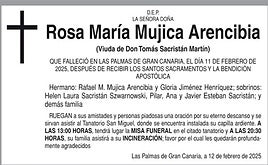 Rosa María Mujica Arencibia