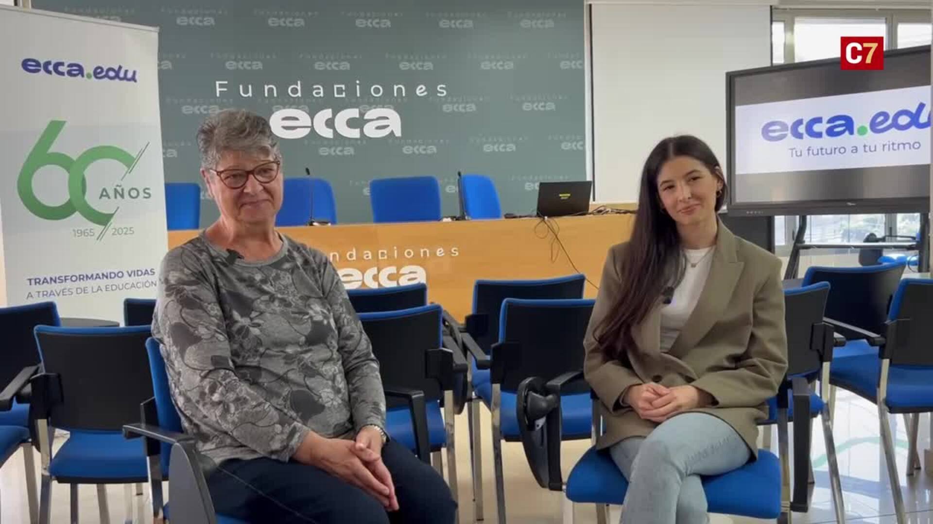 María de la Cruz y Carmen, pasado y presente de Radio Ecca