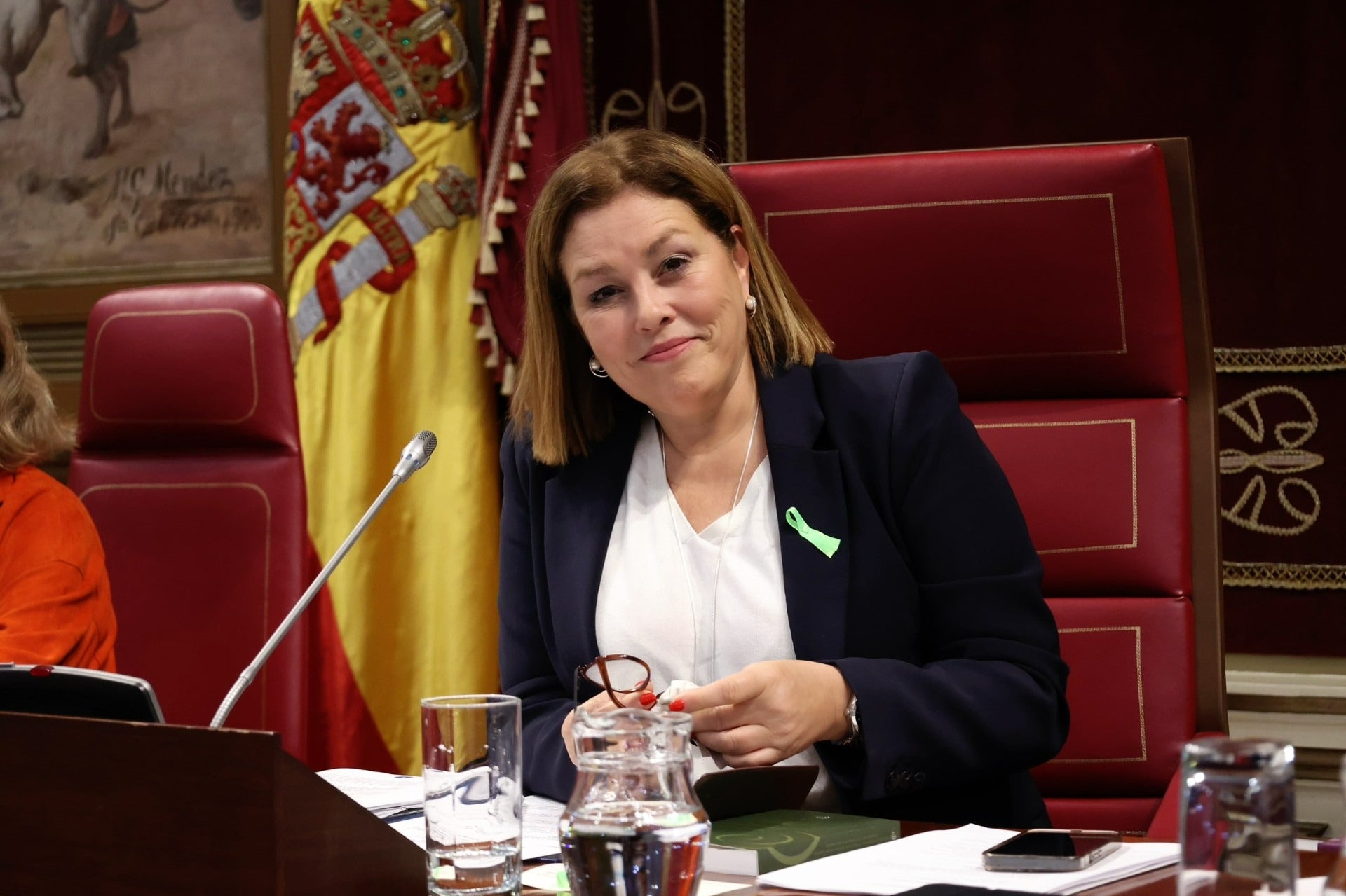 Imagen secundaria 1 - El Parlamento de Canarias muestra su apoyo a la lucha contra el cáncer