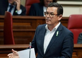 Pablo Rodríguez, consejero de Obras Públicas, Vivienda y Movilidad del Gobierno de Canarias