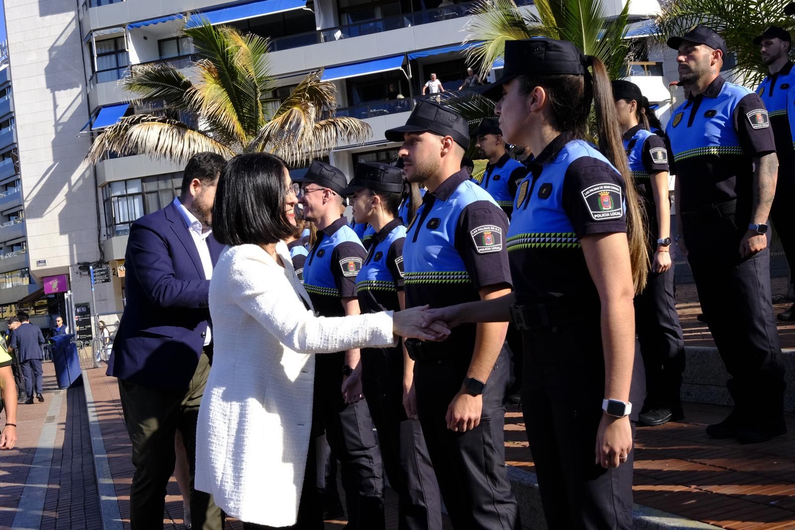 Las imágenes de los 45 nuevos agentes de la Policía Local de la capital grancanaria