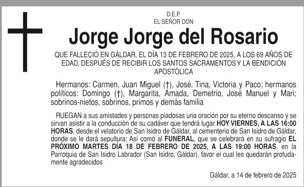 Jorge Jorgge del Rosario