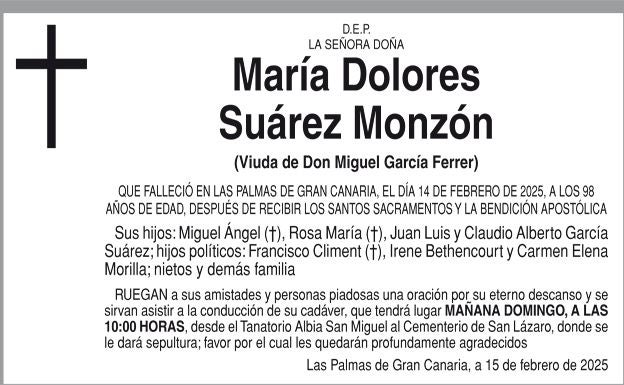 María Dolores Suárez Monzón