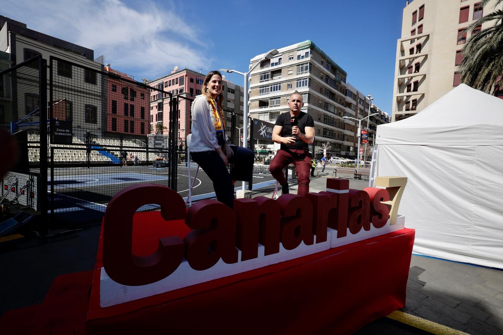 Las imágenes más destacadas de la emisión especial en directo de Canarias7.es