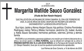 Margarita Matilde Sauco González