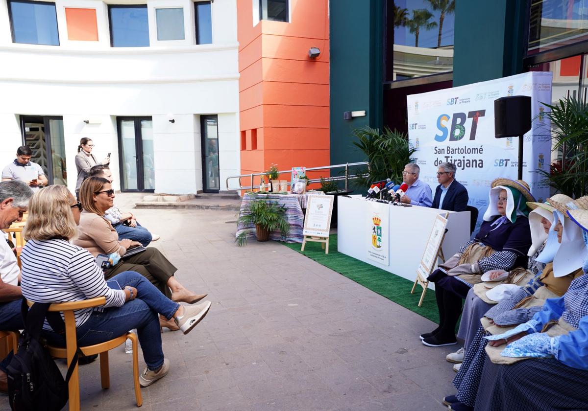 Un momento de la presentación de la feria.