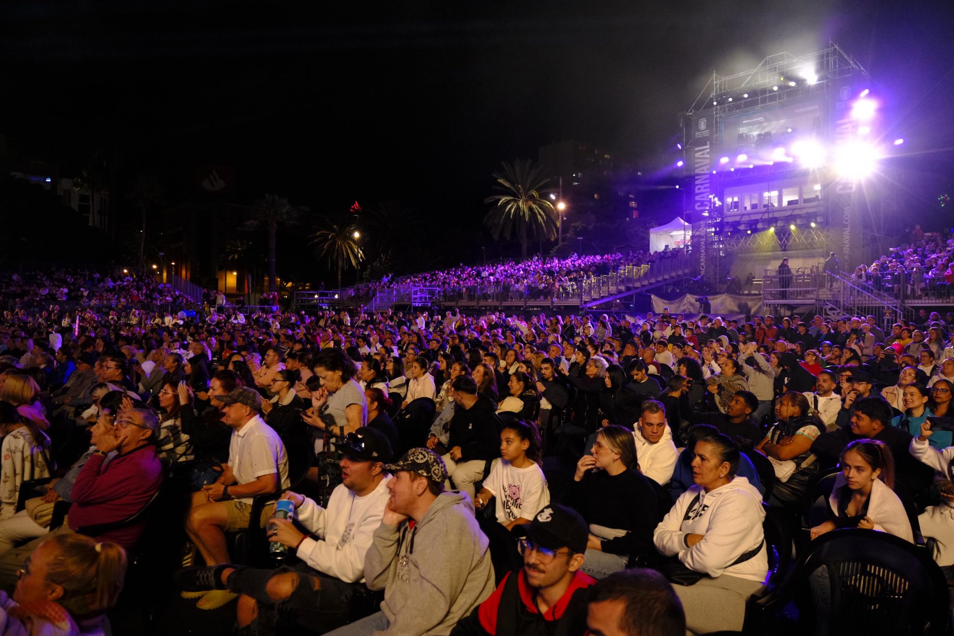 La primera fase de murgas adultas del carnaval de Las Palmas de Gran Canaria, en imágenes