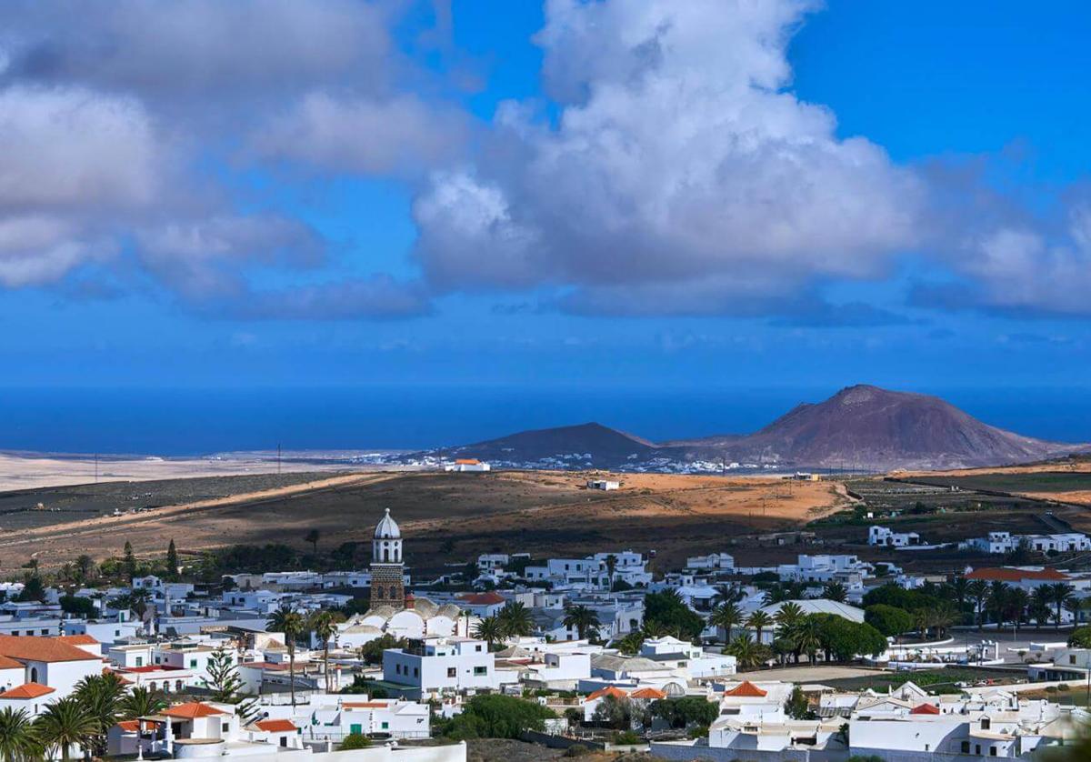 Panorámica de Teguise, donde se produjo el suceso.