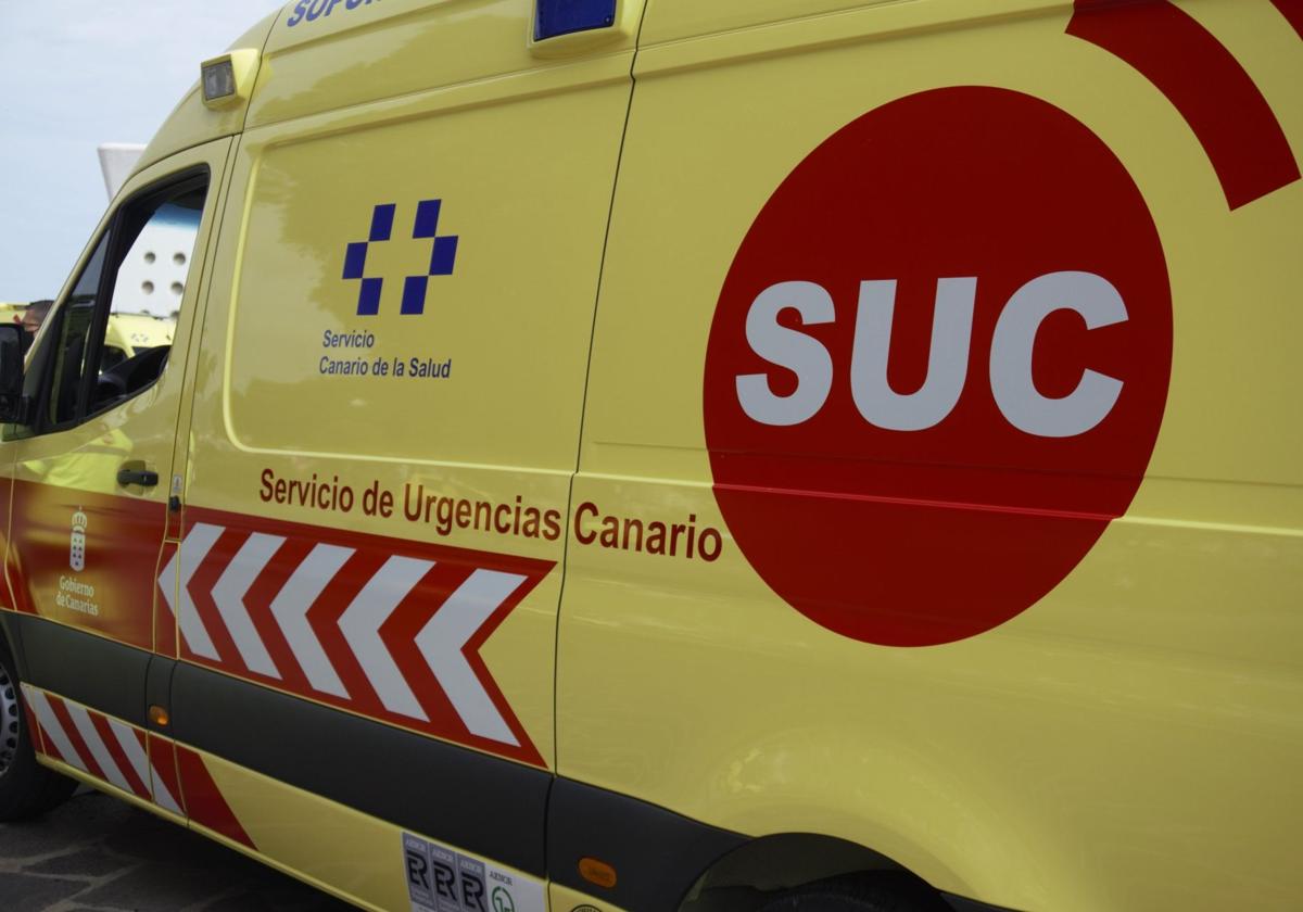 Ambulancia del SUC.