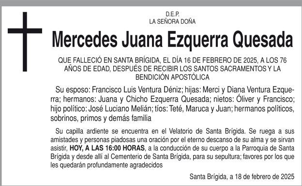 Mercedes Juana Ezquerra Quesada