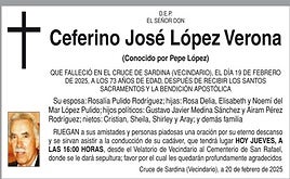 Ceferino José López Verona