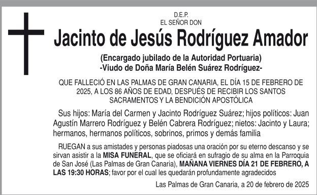 Jacinto de Jesús Rodríguez Amador