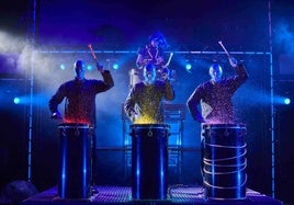 Blue Man Group desembarca en la carpa del Circo del Sol en Meloneras