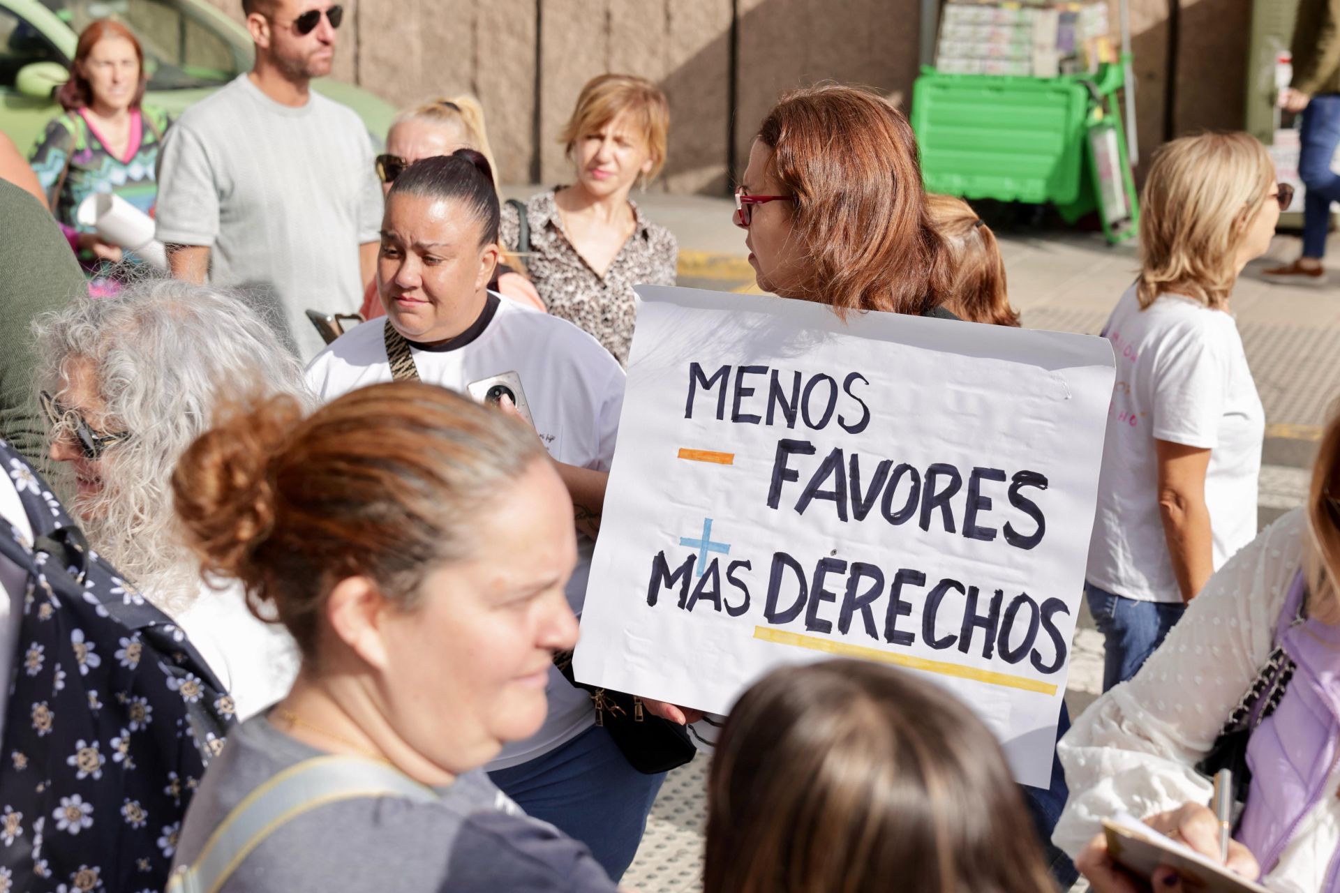 Concentración por los derechos educativos del alumnado con necesidades educativas especiales