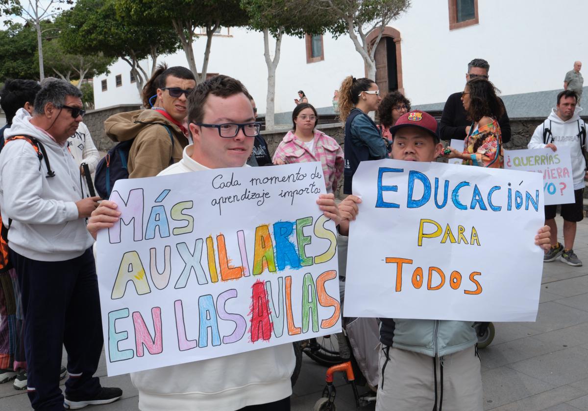 «Hasta que no lo vives, no lo sabes»: más de 200 familiares y NEAE solicitan en Fuerteventura educación para todos