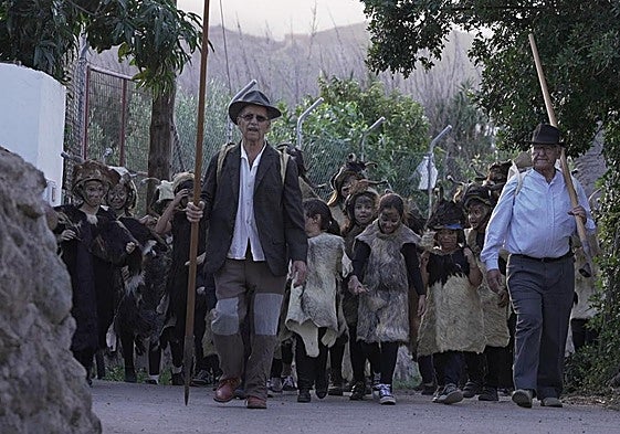 Un momento de la última edición del carnaval tradicional de La Aldea.
