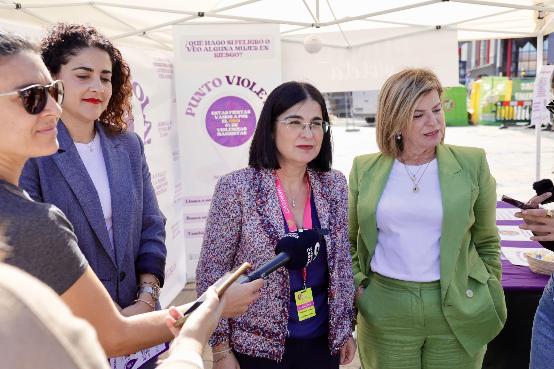 Las Palmas de Gran Canaria prepara los puntos violeta para su carnaval