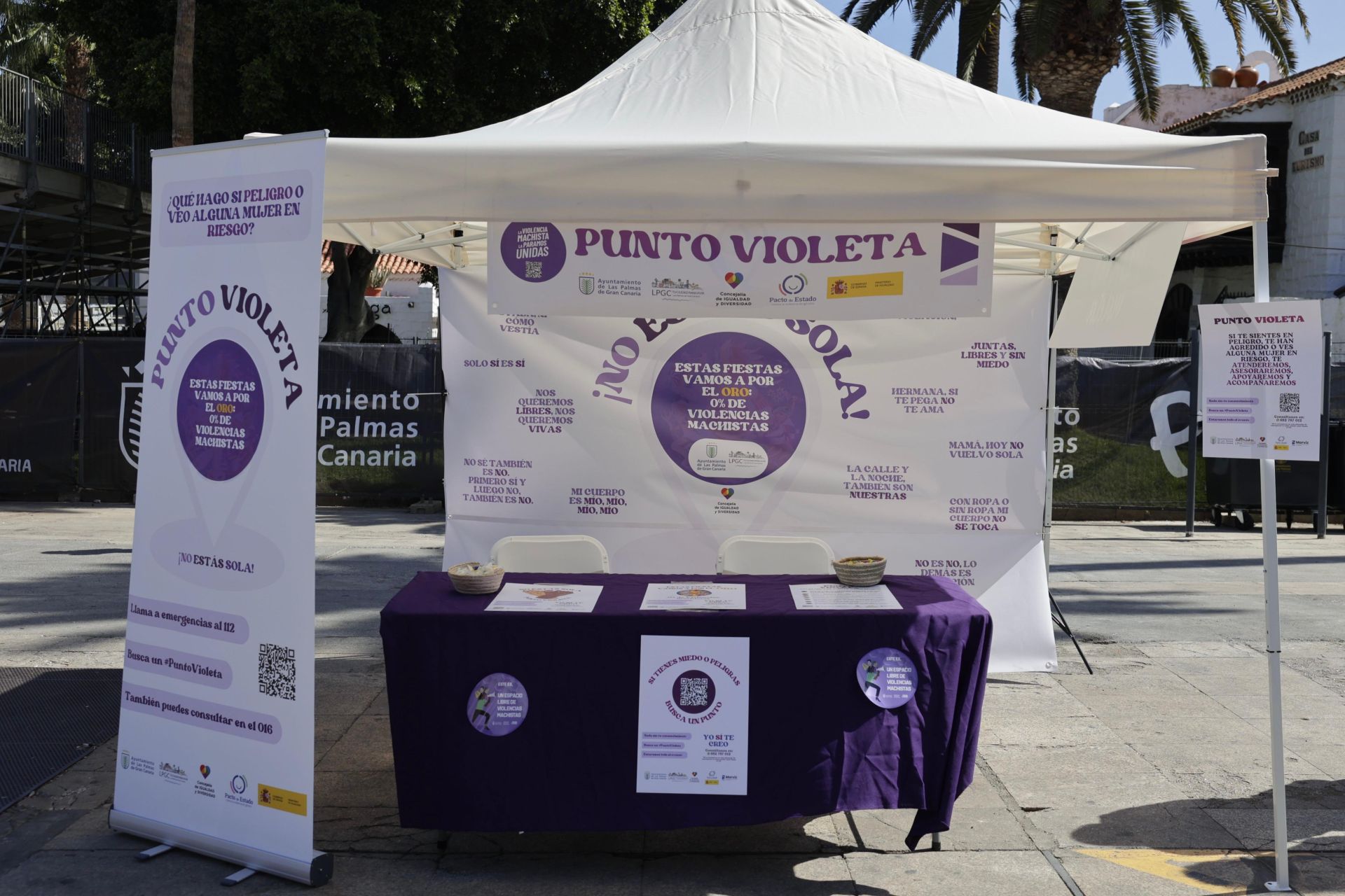 Las Palmas de Gran Canaria prepara los puntos violeta para su carnaval