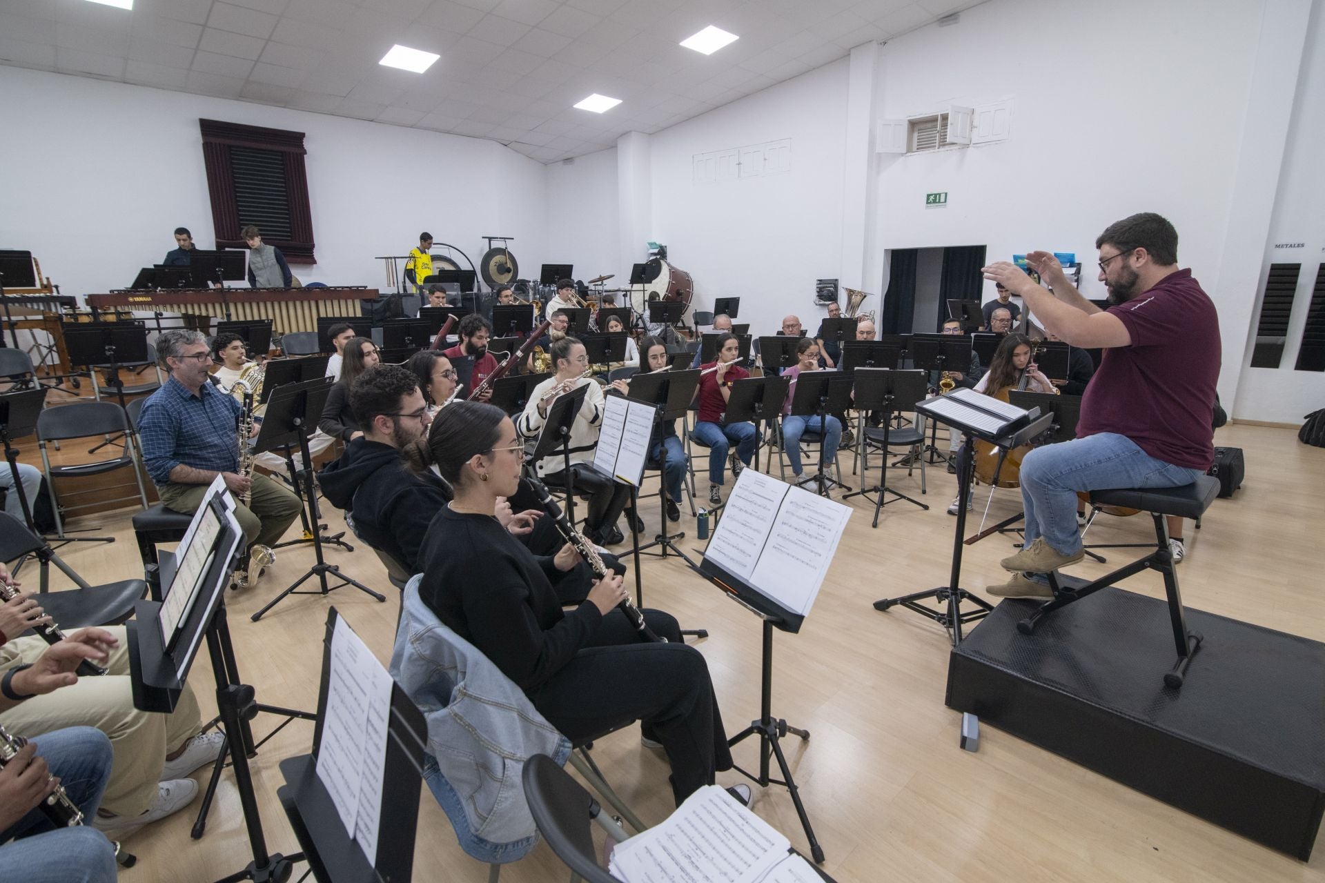 La Sociedad Musical de Ingenio se prepara para el regreso al Alfredo Kraus